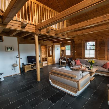Ferienhaus Kraxlhuette Waltersdorf Bad Schandau Exteriör bild
