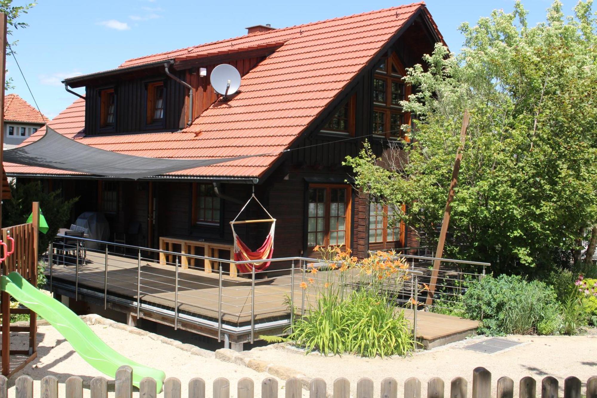 Ferienhaus Kraxlhuette Waltersdorf Bad Schandau Exteriör bild